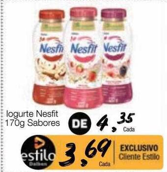 Supermercado Dalben Iogurte nesfit sabores oferta