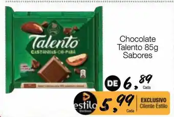 Supermercado Dalben Chocolate talento sabores oferta