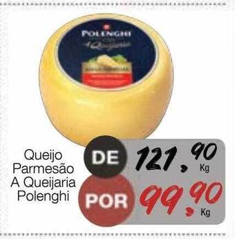 Supermercado Dalben Queijo parmesão a queijaria polenghi oferta