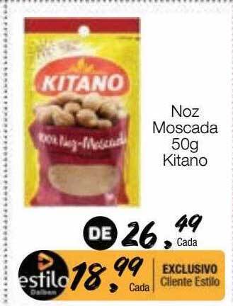 Supermercado Dalben Noz moscada kitano oferta