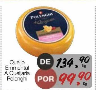 Supermercado Dalben Queijo emmental a queijaria polenghi oferta