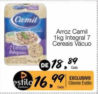 Supermercado Dalben Arroz camil integral 7 cereais vácuo oferta