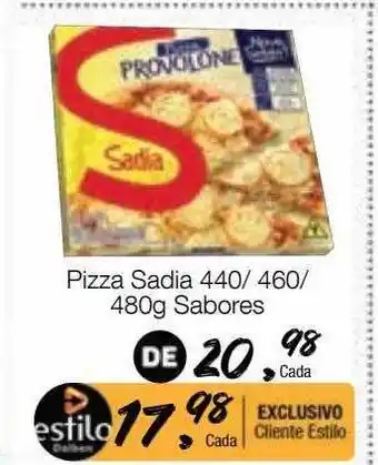 Supermercado Dalben Pizza sadia sabores oferta