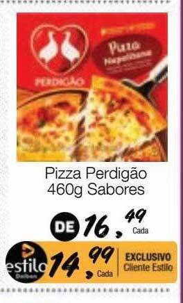 Supermercado Dalben Pizza perdigão sabores oferta
