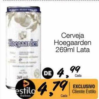 Supermercado Dalben Cerveja hoegaarden oferta