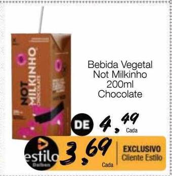 Supermercado Dalben Bebida vegetal not milkinho chocolate oferta