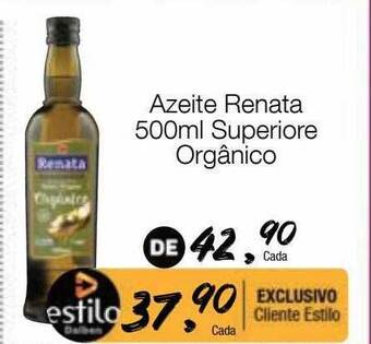 Supermercado Dalben Azeite renata superiore orgânico oferta