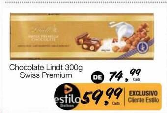 Supermercado Dalben Chocolate lindt swiss premium oferta