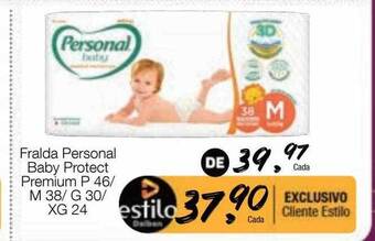 Supermercado Dalben Fralda personal baby protect premium oferta