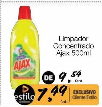 Supermercado Dalben Limpador concentrado ajax oferta