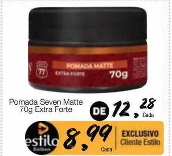 Pomada seven matte extra forte