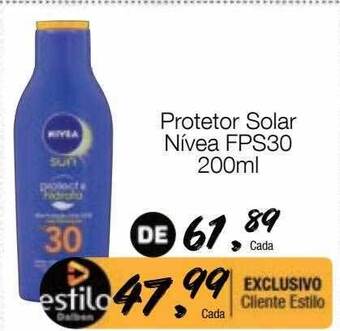 Supermercado Dalben Protetor solar nívea fps30 oferta