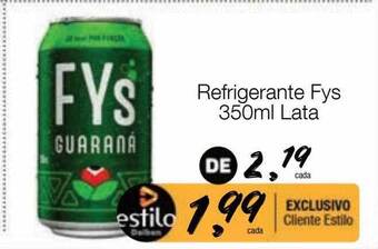Supermercado Dalben Refrigerante fys lata oferta