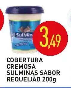 Cobertura Cremosa Sulminas Sabor Requeijao 200g
