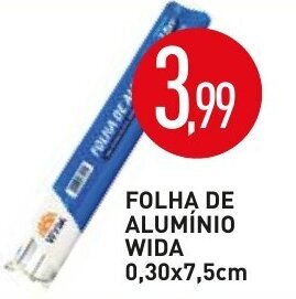 Calvo Atacadista Folha de Aluminio Wyda 30cmx7.5m oferta