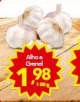 Lopes Supermercados Alho a granel 100g oferta