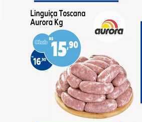GoodBom Linguiça Toscana Aurora 1kg oferta