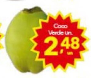 Lopes Supermercados Coco Verde un oferta