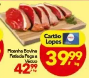 Picanha Bovina Fatiada peca a vacuo 1kg