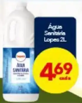 Lopes Supermercados Agua Sanitaria Lopes 2L oferta