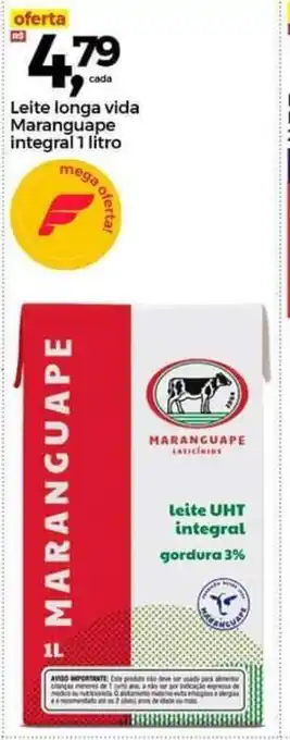 Frangolândia Leite longa vida Maranguape 1L Integral oferta