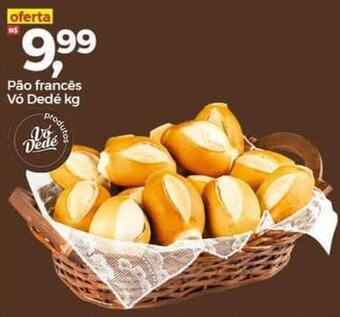 Frangolândia Pao frances Vo Dede 1kg oferta