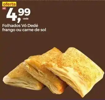 Frangolândia Folhados Vo Dede frango ou carne de sol oferta