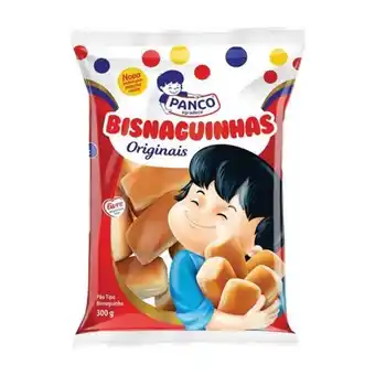 X Supermercados Bisnaguinha panco 300g oferta