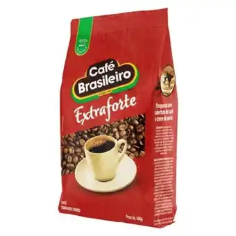X Supermercados Café extra forte torrado e moído café brasileiro 500g oferta