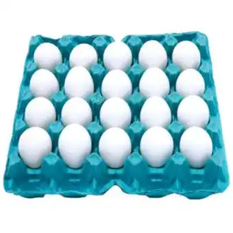 X Supermercados Ovos brancos grande modelo pvc 20 unidades oferta