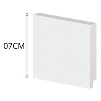 Rodapé liso 7cm com 2,4m arquitech