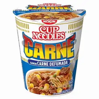 Extrabom Supermercados Cup noodles nissin carne defumada 69g oferta