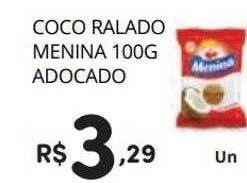 Supermercado Vitorino Coco ralado menina adocado oferta