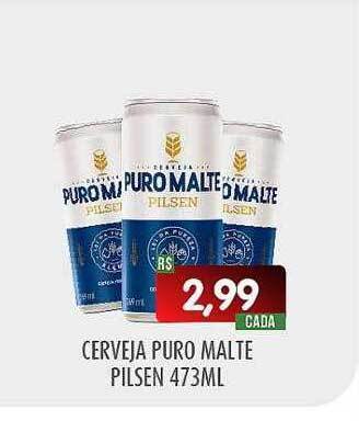 Cerveja puro malte pilsen