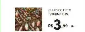 Churros frito gourmet