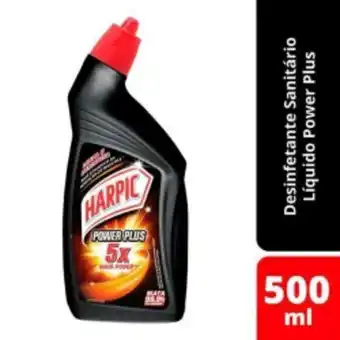 Desinfetante harpic power plus 500ml