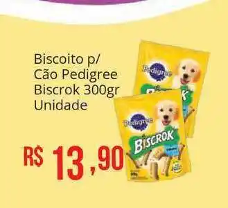 Mart Minas Biscoito P Cão Pedigree Biscrok 300g oferta