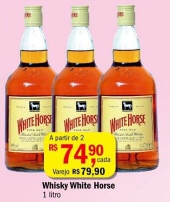 Ultrabox Whisky White Horse 1L oferta