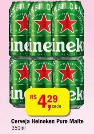 Ultrabox Cerveja Heineken Puro Malte 330ml oferta