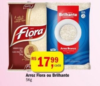 Ultrabox Arroz Flora ou Brilhante 5kg oferta