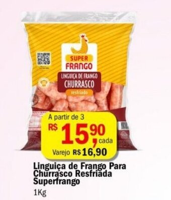 Ultrabox Linguica de Frango para Churrasco Resfriada Superfrango 1kg oferta