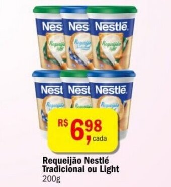 Ultrabox Requeijao Nestle tradicional ou light 200g oferta
