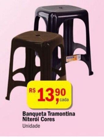 Ultrabox Banqueta Tramontina Niteroi Cores oferta