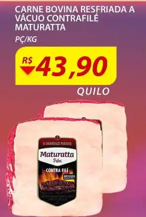 Assaí Atacadista Carne bovina Resfriada a vacuo Contrafile Maturatta 1kg oferta