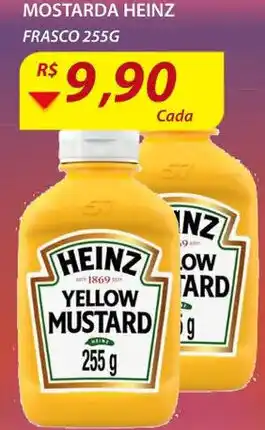 Assaí Atacadista Mostarda Heinz 255g oferta