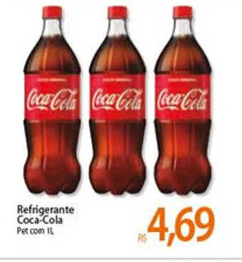 Atacadão Refrigerante Coca Cola 1L oferta