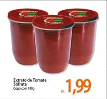 Atacadão Extrato de Tomate Sofruta 190g oferta