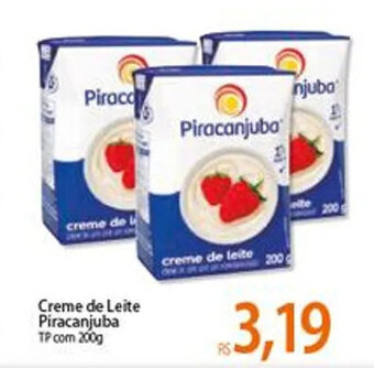 Atacadão Creme de Leite Piracanjuba 200g oferta