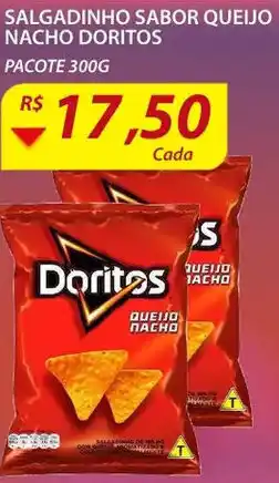 Assaí Atacadista Salgadinho Sabor Queijo Nacho Doritos 300g oferta