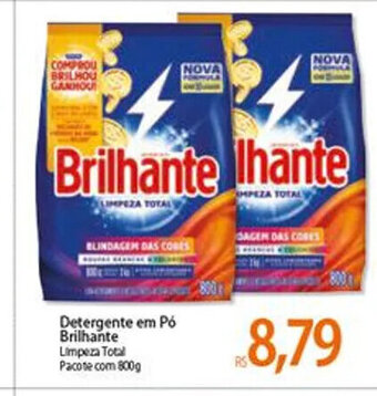 Atacadão Detergente em po Brilhante 800g oferta